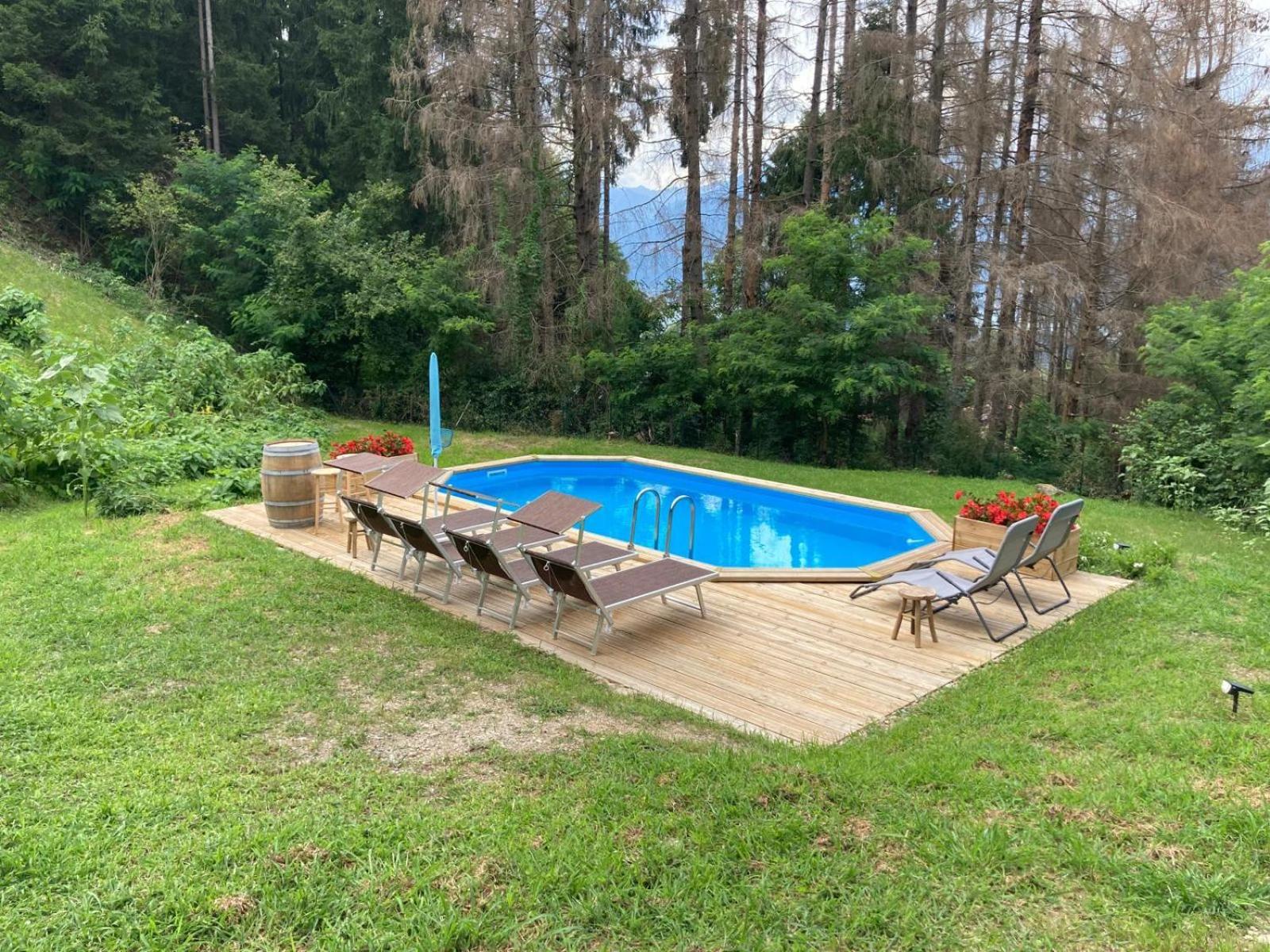Vila Cozy Nature House Colico Exteriér fotografie